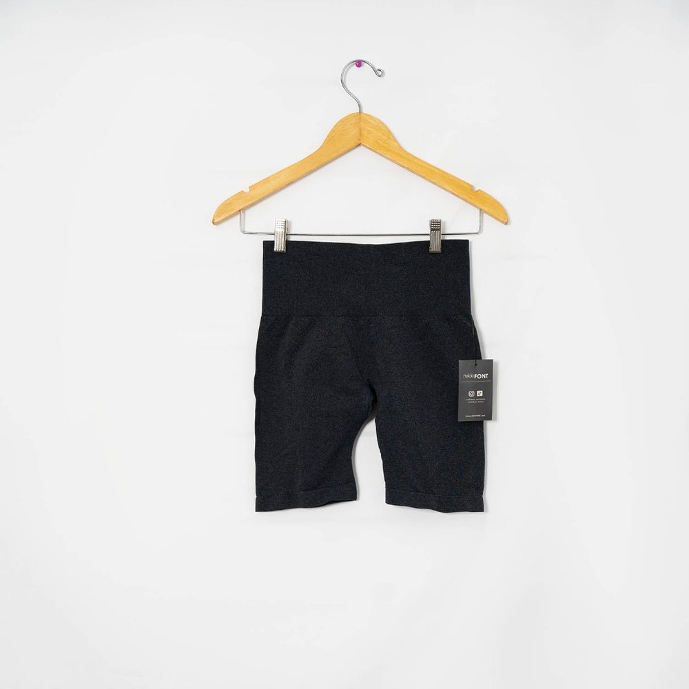 Dark Gray Biker Shorts